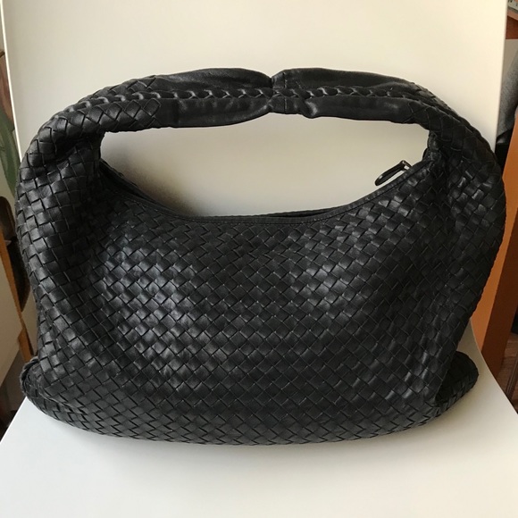 Bottega Veneta Handbags - BOTTEGA VENETA Large Intrecciato Hobo